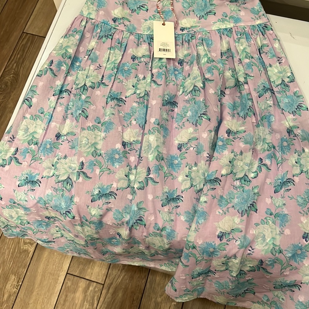 LOVESHACKFANCY NEVER WORN CHANSON SKIRT SIZE 10
